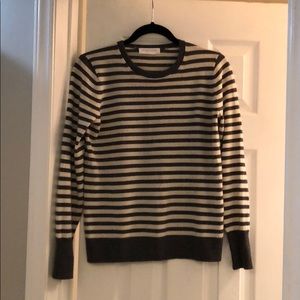Everlane Small Striped Cashmere Sweater